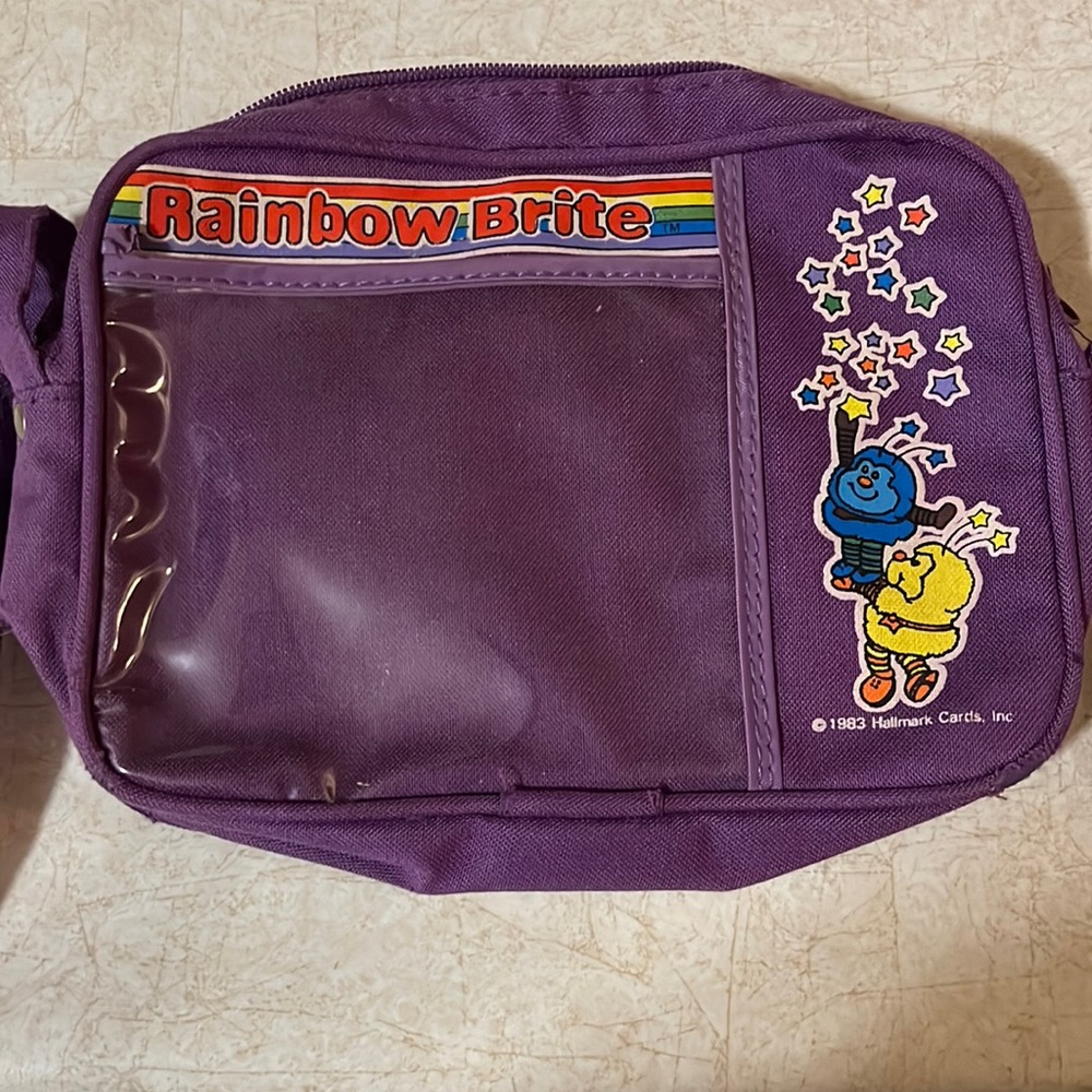 1983 Vintage Authentic Rainbow Brite Sprite Purse Hallmark Kid Size